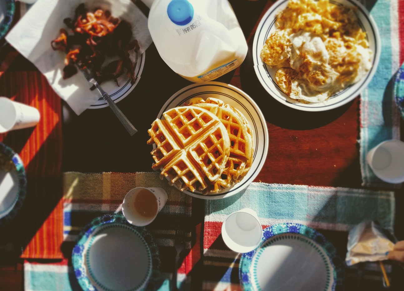 brunch table